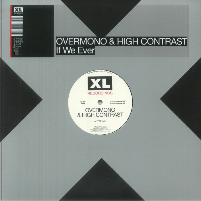 OVERMONO/HIGH CONTRAST - If We Ever vinyl sleeve