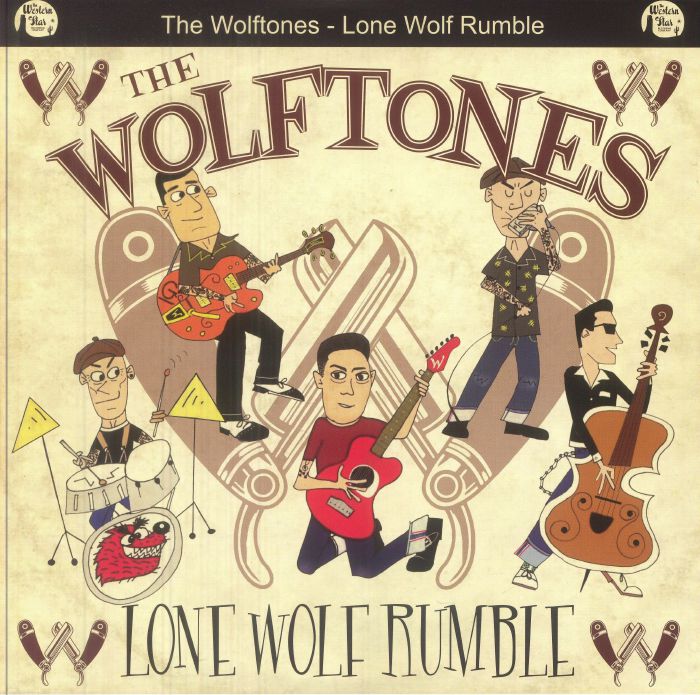 WOLFTONES, The - Lone Wolf Rumble vinyl sleeve