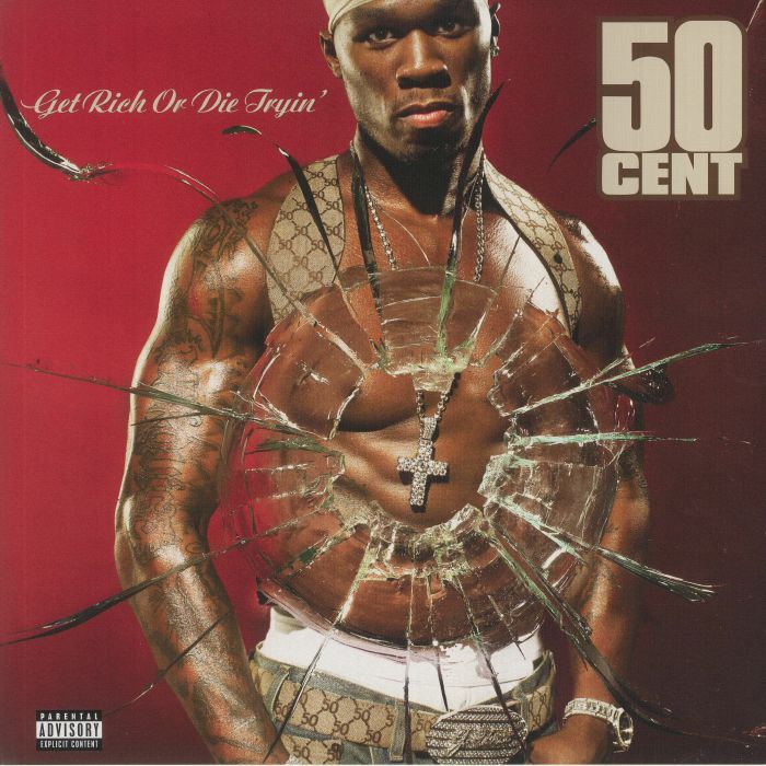 50 CENT - Get Rich Or Die Tryin' vinyl sleeve