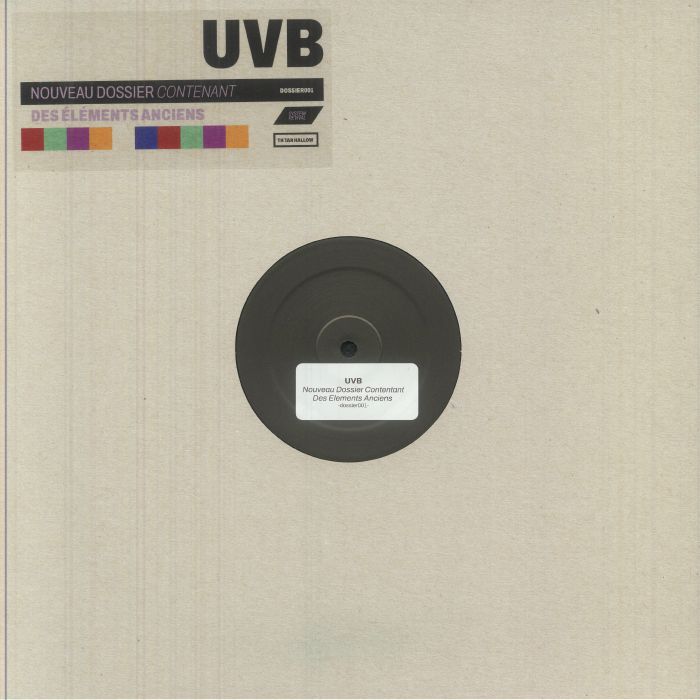 UVB - Nouveau Dossier Contenant Des Elements Anciens vinyl sleeve