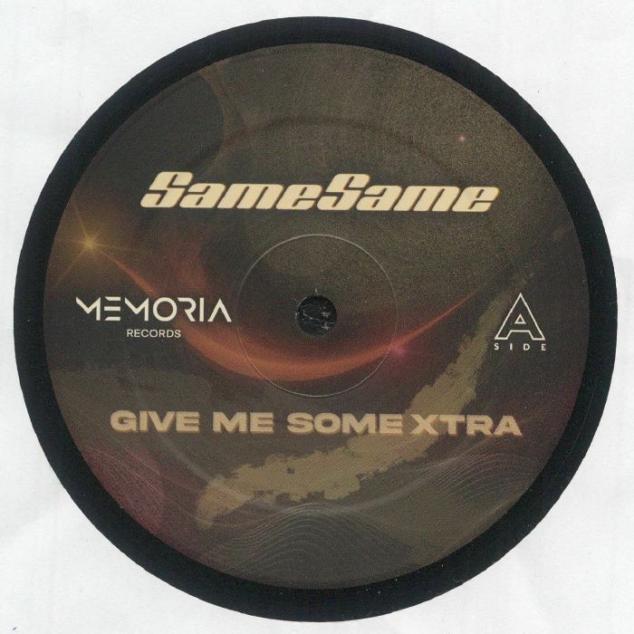 SAMESAME - Give Me Some Xtra vinyl sleeve