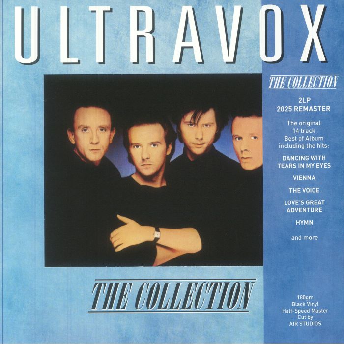 ULTRAVOX - The Collection (half speed remastered) vinyl sleeve