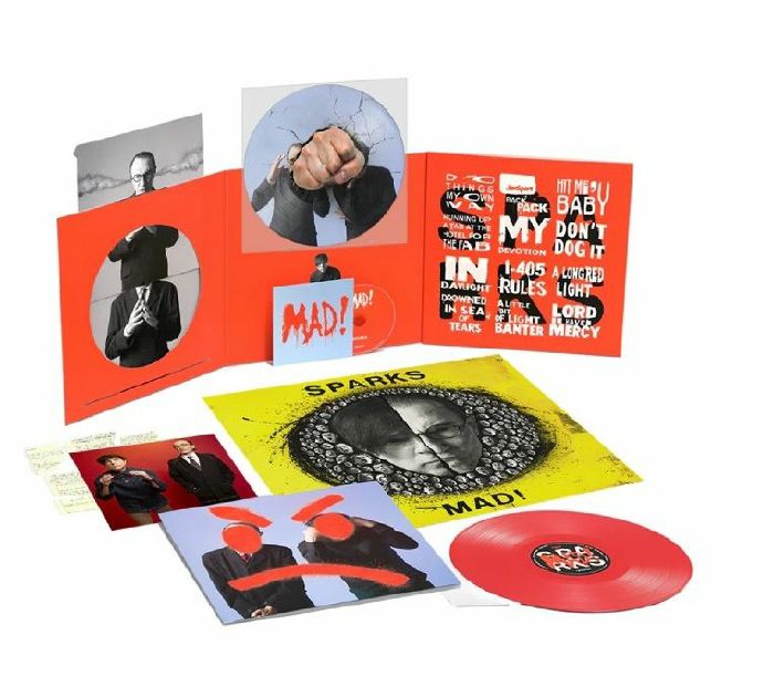SPARKS - Mad! (Deluxe Edition) vinyl sleeve