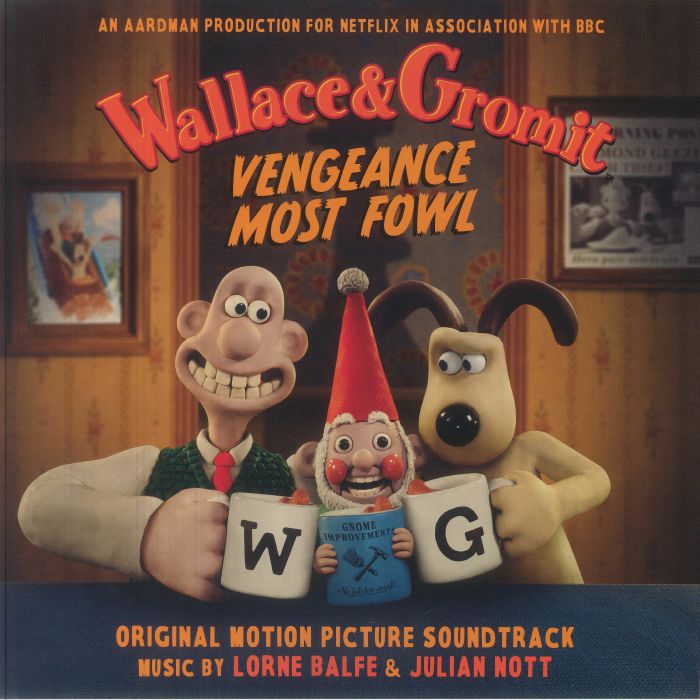 BALFE, Lorne/JULIAN NOTT - Wallace & Gromit: Vengeance Most Fowl (Soundtrack) vinyl sleeve