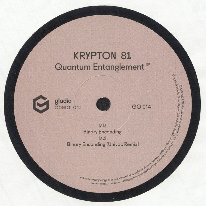 KRYPTON 81 - Quantum Entanglement vinyl sleeve