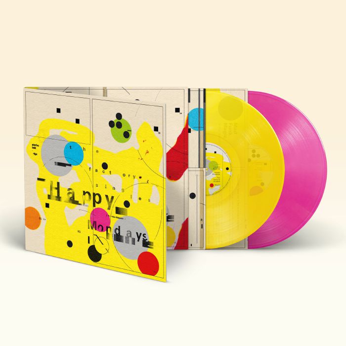 Happy Mondays - The Factory Singles (remastered) vinyl sleeve