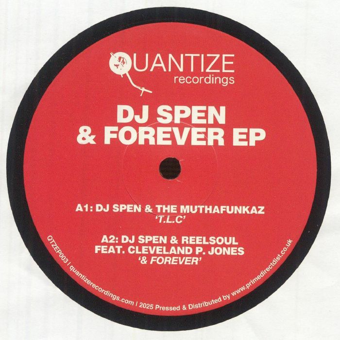 DJ SPEN - And Forever EP vinyl sleeve