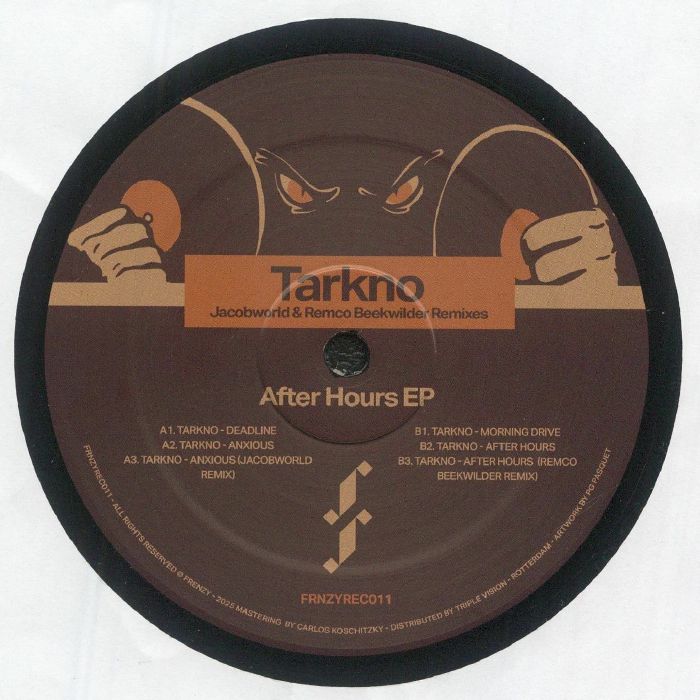 TARKNO - After Hours EP vinyl sleeve