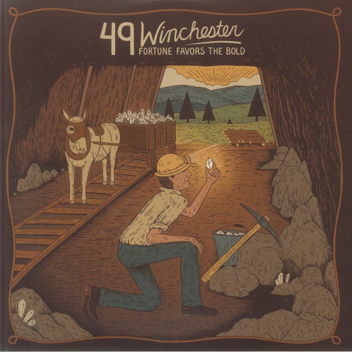 49 WINCHESTER - Fortune Favors The Bold vinyl sleeve