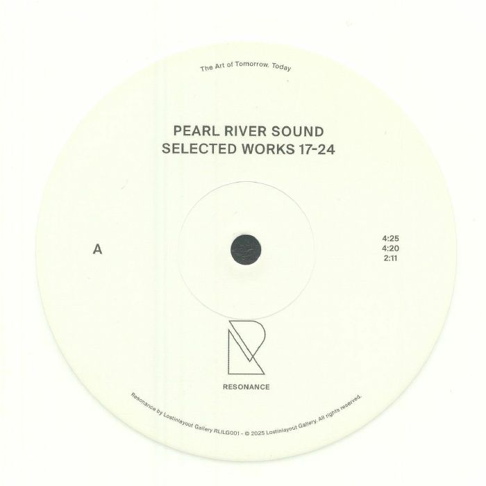 PEARL RIVER SOUND - Selected Works 17-24 vinyl sleeve