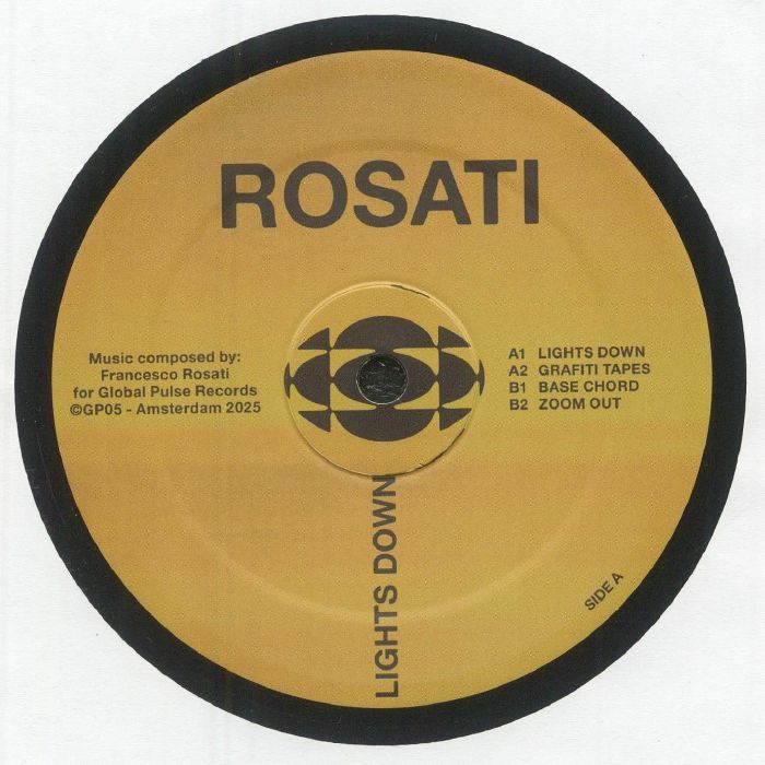 ROSATI - Lights Down EP vinyl sleeve