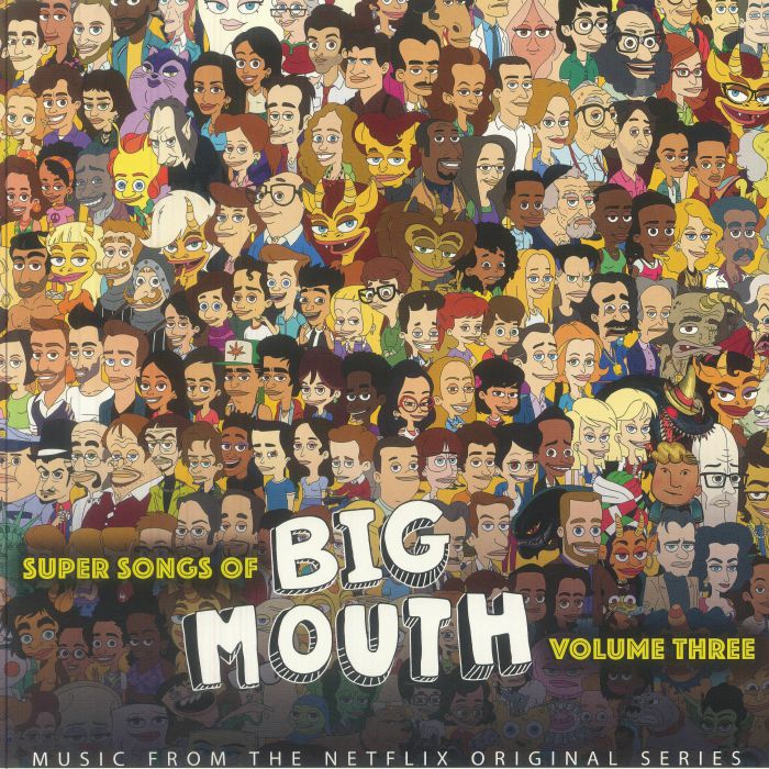 VARIOUS - Super Songs Of Big Mouth Vol 3 (Soundtrack) vinyl sleeve
