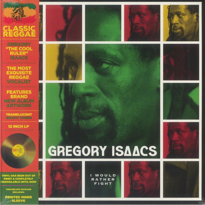ISAACS, Gregory - I Would Rather Fight vinyl sleeve