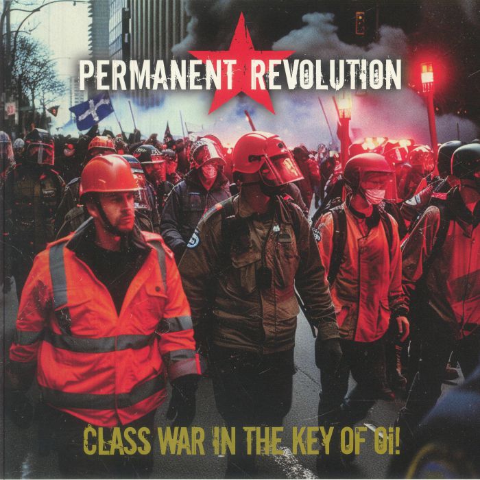 PERMANENT REVOLUTION - Class War In The Key Of Oi! vinyl sleeve