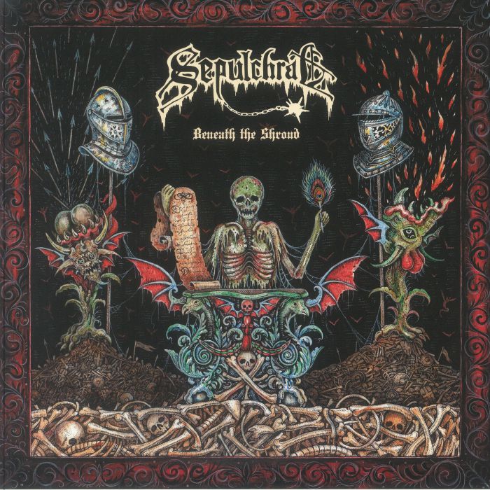 SEPULCHRAL - Beneath The Shroud vinyl sleeve