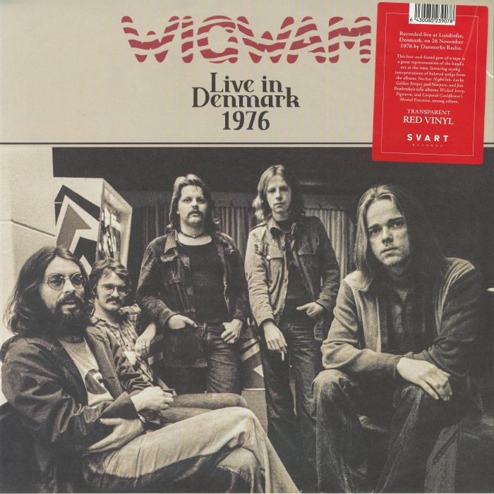 WIGWAM - Live In Denmark 1976 vinyl sleeve