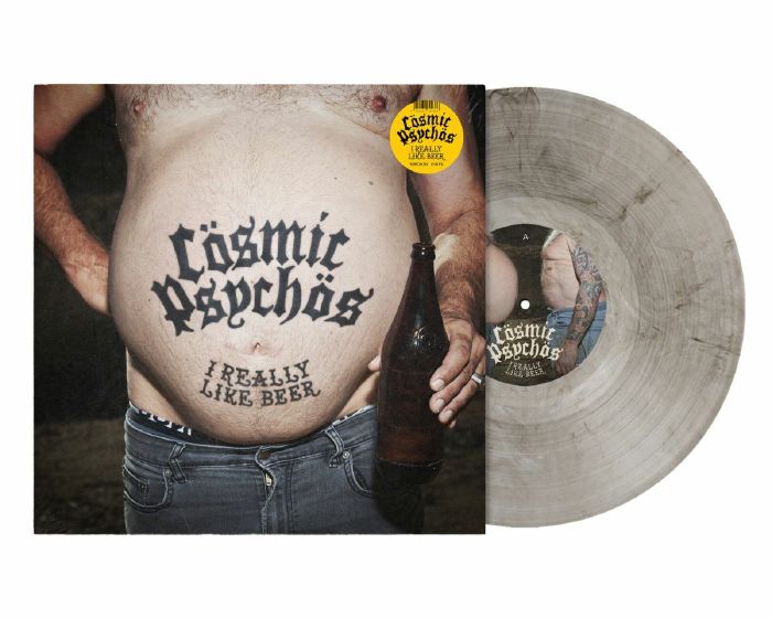 COSMIC PSYCHOS - I Really Like Beer vinyl sleeve
