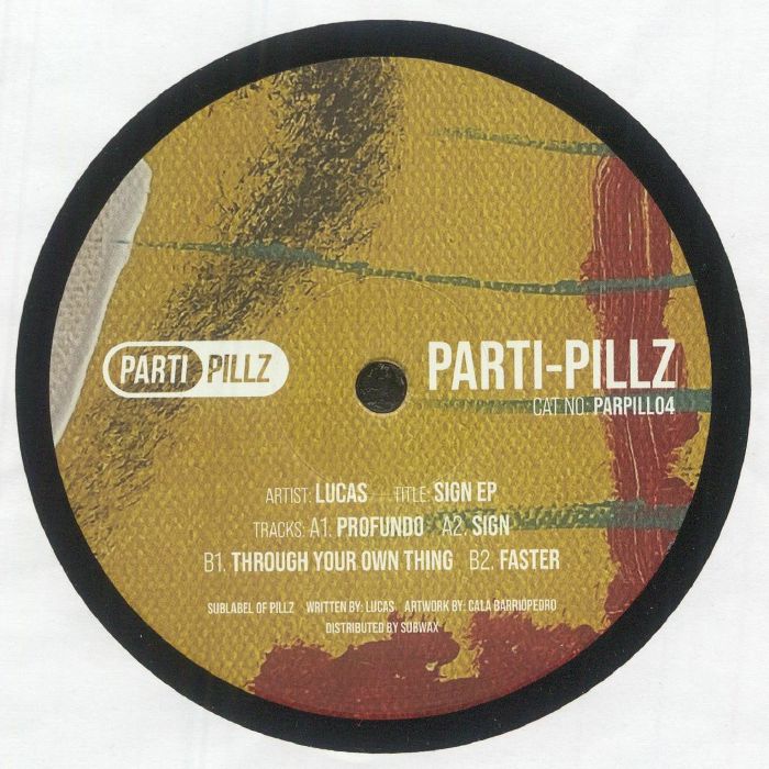 LUCAS - Sign EP vinyl sleeve