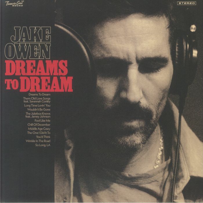 OWEN, Jake - Dreams To Dream vinyl sleeve