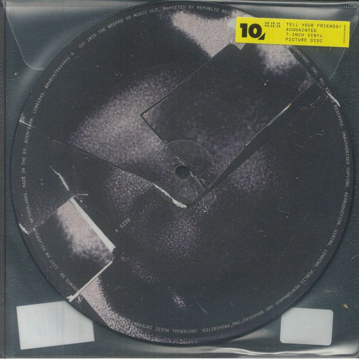 WEEKND, The - Tell Your Friends vinyl sleeve