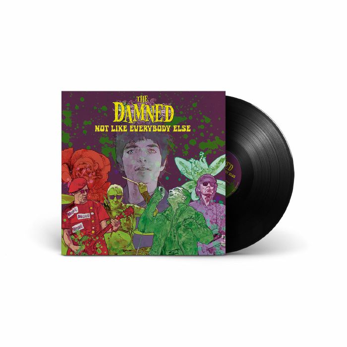 DAMNED, The - Not Like Everybody Else vinyl sleeve