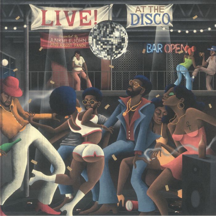 ANKHLEJOHN - Live! At The Disco vinyl sleeve