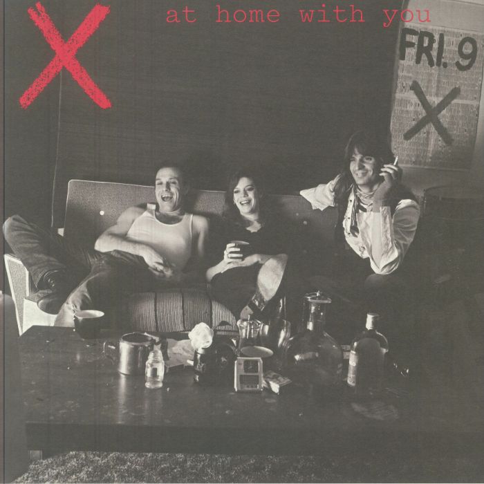X - At Home With You (reissue) vinyl sleeve