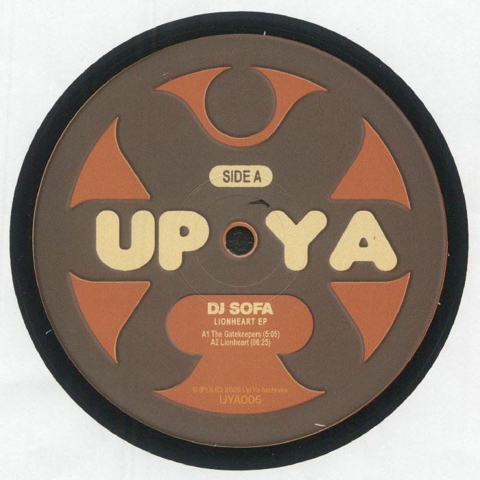DJ SOFA - Lionheart EP vinyl sleeve