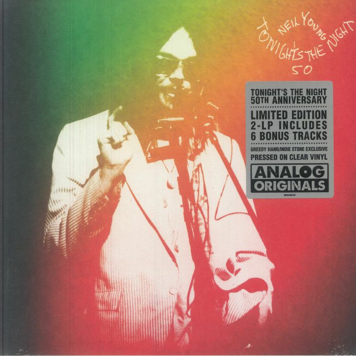 YOUNG, Neil - Tonight's The Night (50th Anniversary Deluxe Edition) vinyl sleeve