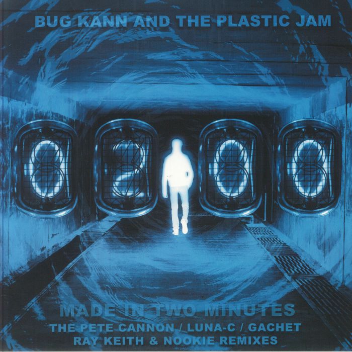 BUG KANN & THE PLASTIC JAM - Made In Two Minutes (remixes) vinyl sleeve