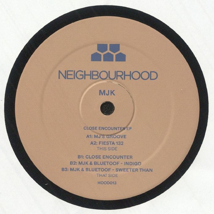MJK - Close Encounter EP vinyl sleeve
