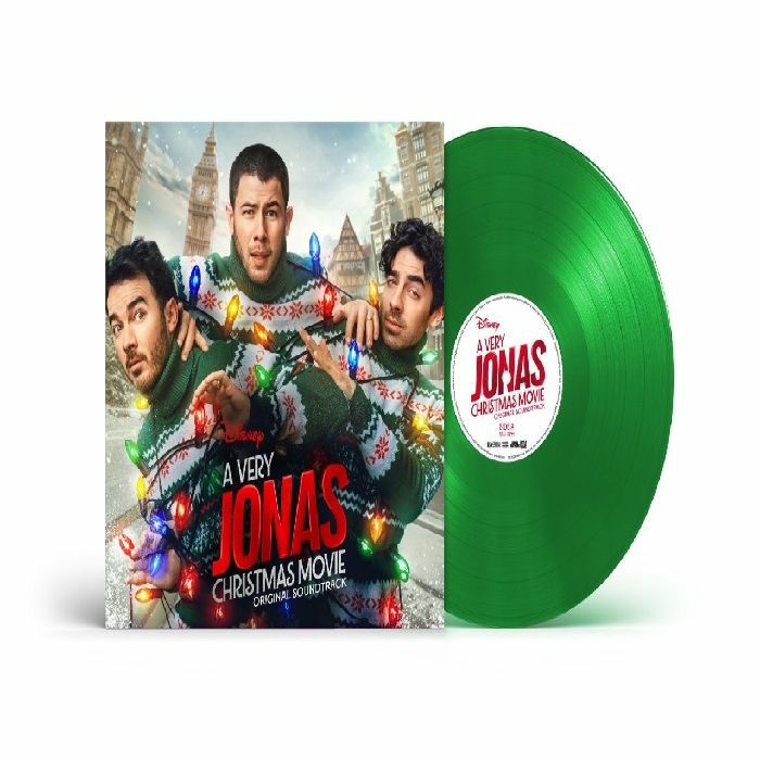 JONAS BROTHERS - A Very Jonas Christmas Movie (Soundtrack) vinyl sleeve