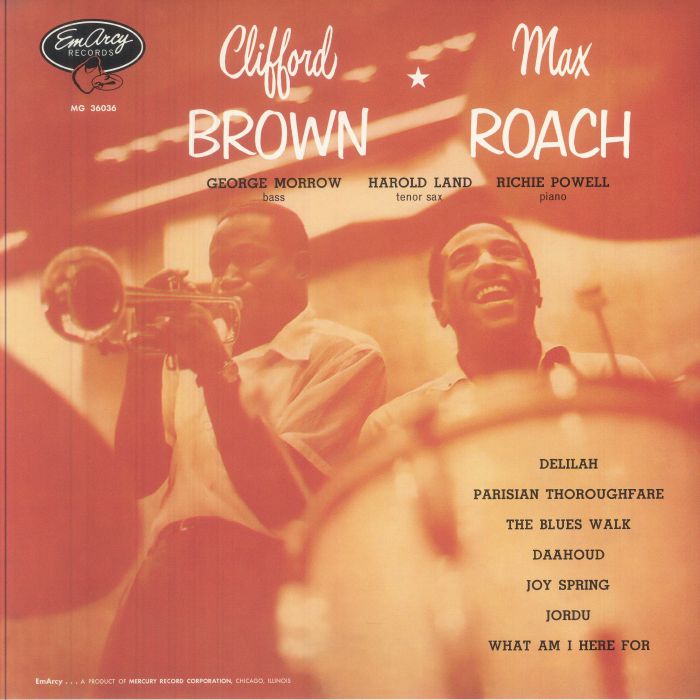 BROWN, Clifford/MAX ROACH - Clifford Brown & Max Roach (Acoustic Sounds Series) vinyl sleeve