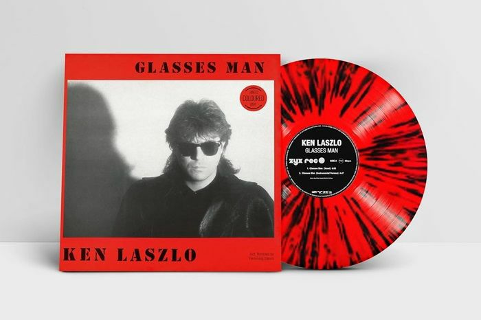 LASZLO, Ken - Glasses Man (reissue) vinyl sleeve
