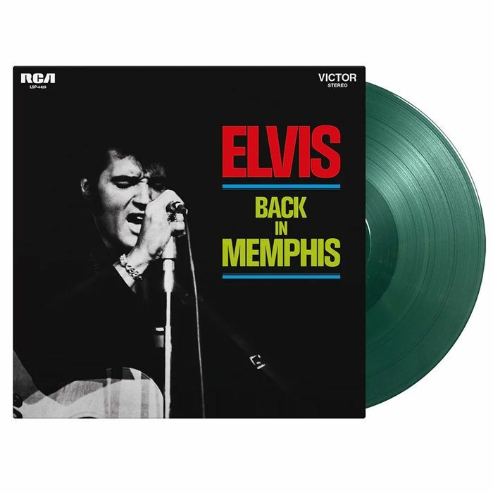 PRESLEY, Elvis - Elvis Back In Memphis (reissue) vinyl sleeve
