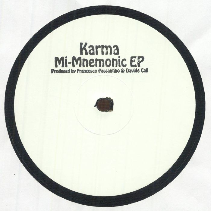 KARMA - Mi Mnemonic EP vinyl sleeve