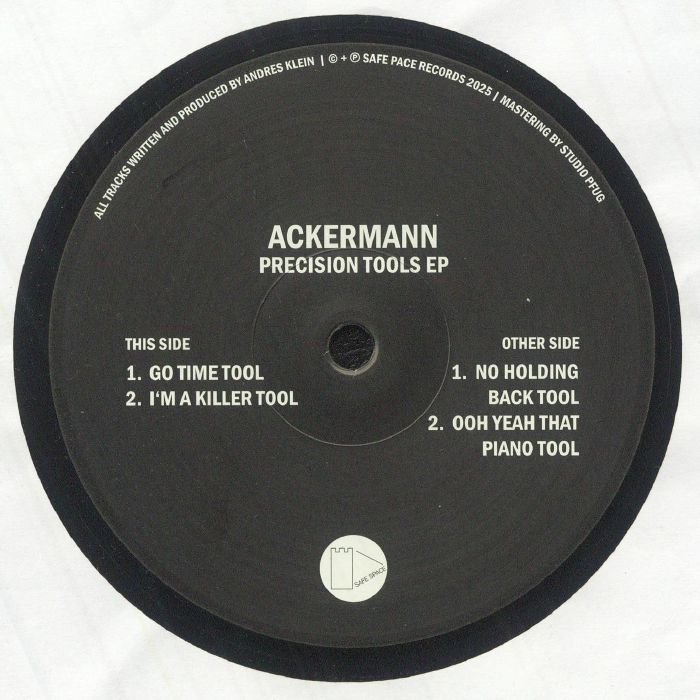 ACKERMANN - Precision Tools EP vinyl sleeve