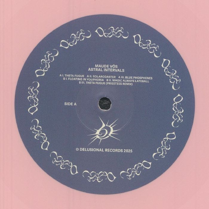 VOS, Maude - Astral Intervals vinyl sleeve