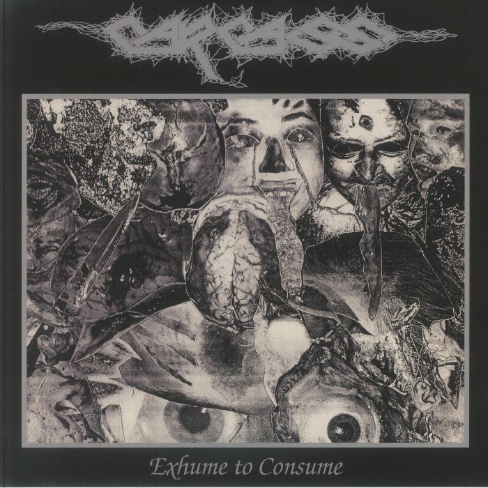 CARCASS - Exhume To Consume: Live At Fabrik Hamburg Germany 1990 vinyl sleeve