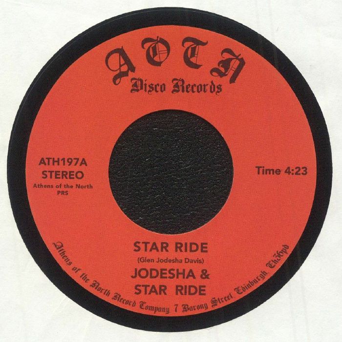 JODESHA & STAR RIDE - Star Ride (reissue) vinyl sleeve