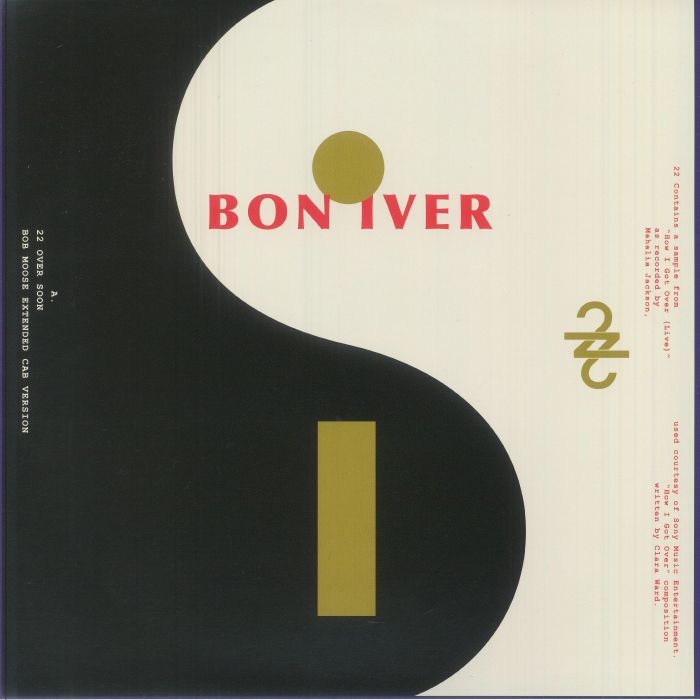 BON IVER - 22 vinyl sleeve