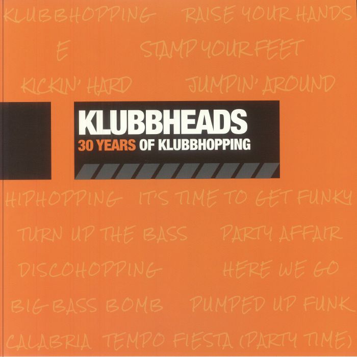 KLUBBHEADS - 30 Years Of Klubbhopping vinyl sleeve