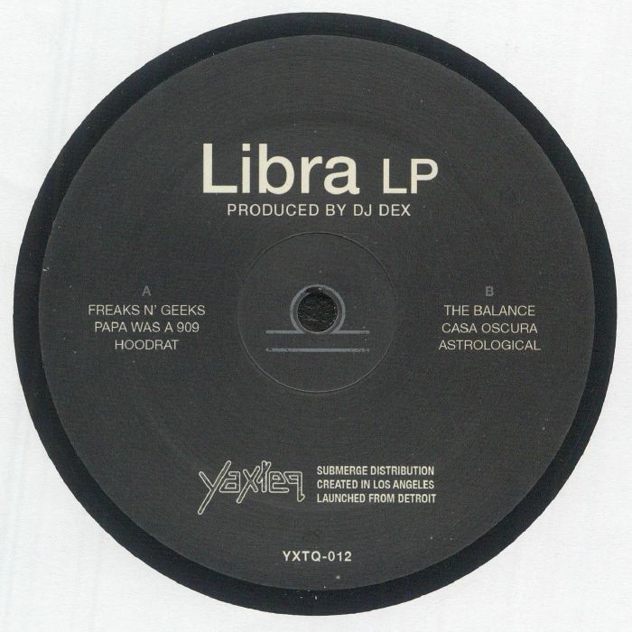 DJ DEX - Libra vinyl sleeve