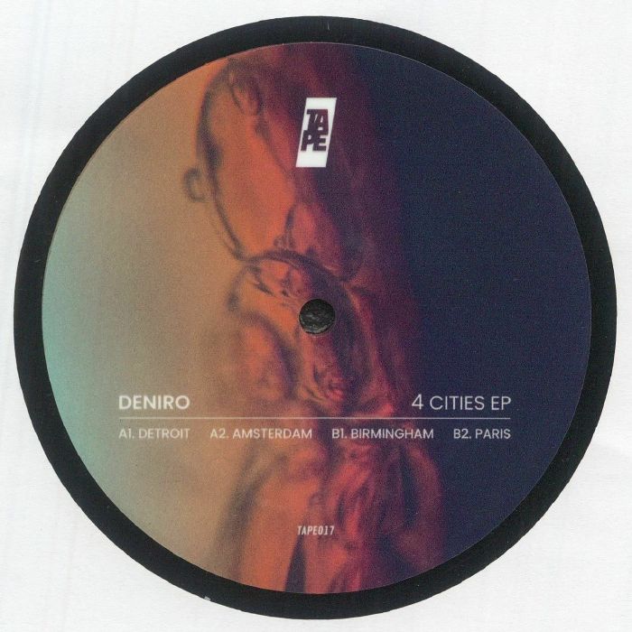 DENIRO - 4 Cities EP vinyl sleeve