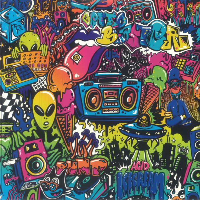 GETTOBLASTER - Acid Ice Cream vinyl sleeve