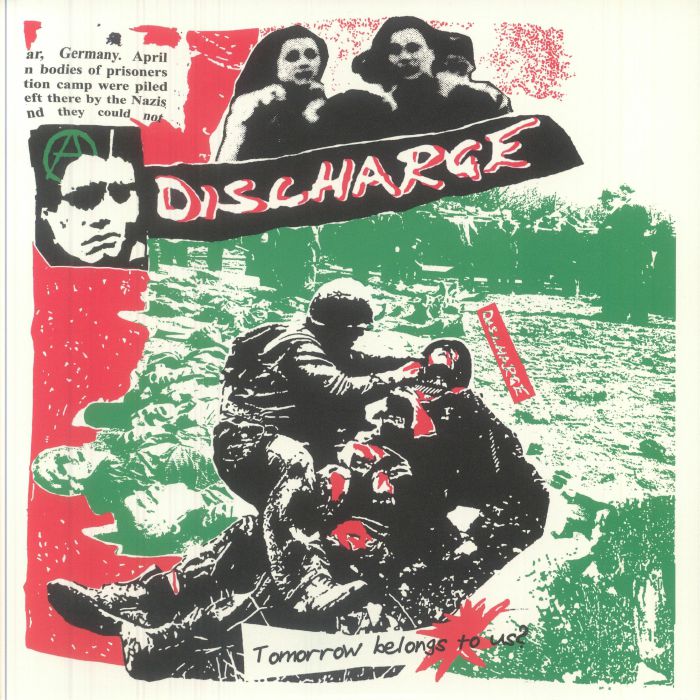 DISCHARGE - Tomorrow Belongs To Us? vinyl sleeve