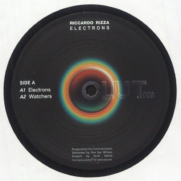 RIZZA, Riccardo - Electrons vinyl sleeve