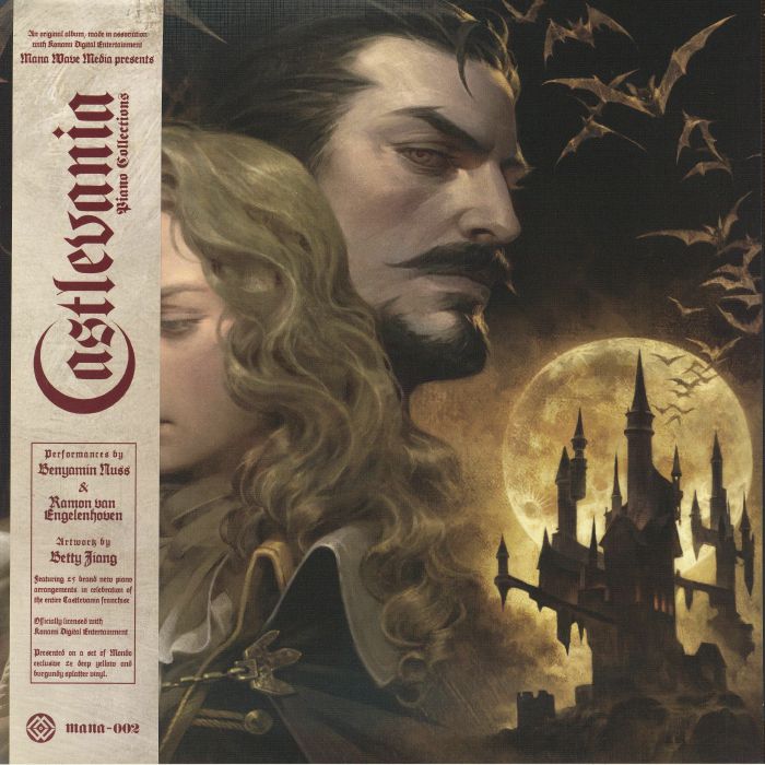 NUSS, Benyamin/RAMON VAN ENGELENHOVEN - Castlevania: Piano Collections vinyl sleeve