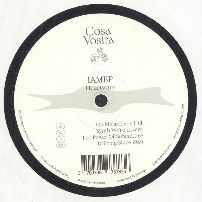 IAMBP - Heartware vinyl sleeve