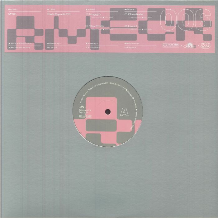MYKI - Park Erporia EP vinyl sleeve